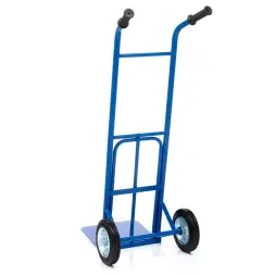 Тележка грузовая Стелла-техник КГ-150-200-И с откидной полкой, грузоподъемность 150 кг