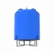 Емкость T 10000 л синяя на основании для полного слива F