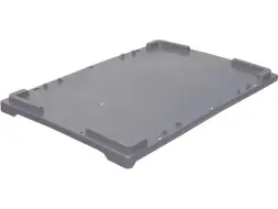 Крышка морозостойкая для пластикового ящика, 600х400x20 мм, серый [503-1 М]