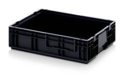 Евроконтейнер пластиковый ESD RL-KLT 6147, 60x40x14,7 см