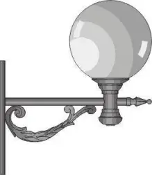 Кронштейн настенный К-7