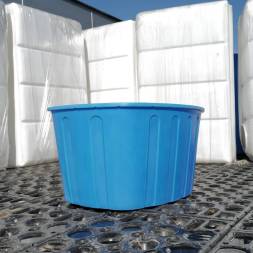 Ванна пластиковая пищевая О, 1000 л, HDPE, синий [131.1000.601.0]