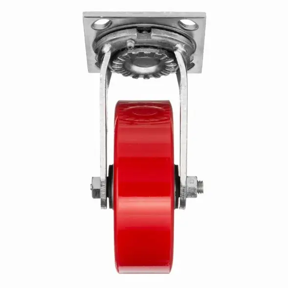 Колесо полиуретановое Стелла-техник 1043-152 поворотное, диаметр 152мм, грузоподъемность 360кг