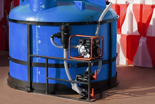 Комплекс насосный для воды 600л/мин G2 на одну емкость TRF