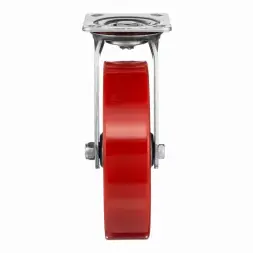 Колесо полиуретановое Стелла-техник 1043-200 поворотное, диаметр 200мм, грузоподъемность 460кг