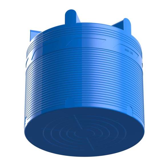 Емкость V 8000 литров с лопастной мешалкой