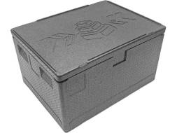 Термобокс пенополипропиленовый с крышкой STP Light, 800х600х450 мм, 131 л, 30 кг/м3