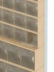 Стойка бежевая напольная Стелла-техник 405-05-05-05-B