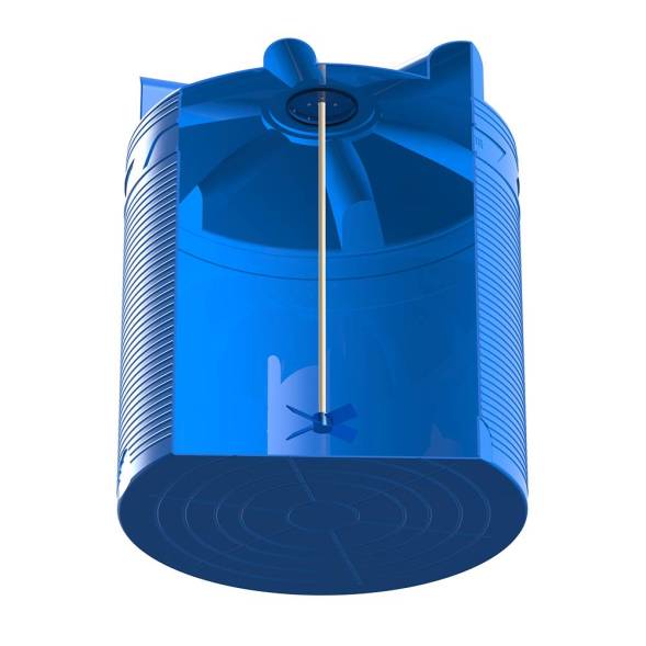 Емкость V 9000 литров с лопастной мешалкой