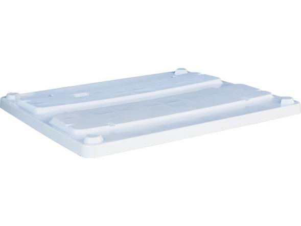 Крышка для крупногабаритного контейнера BoxPallet, 1230х1040х80 мм, белый [1000 АСЕ]