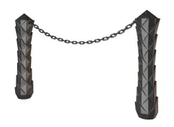 Столбик чугунный «ЛИТ-390»