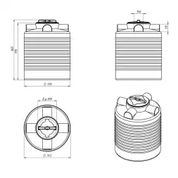 Емкость R ЭВЛ 300л