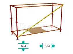 Клиновые леса ЛСК-60 (4*6*1,0 м)