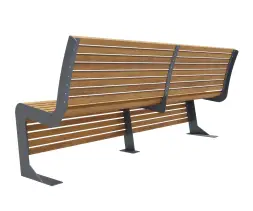 Скамейка стальная «Мадрид» 0,6 м (кресло)