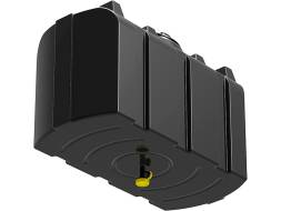 Бак пластиковый для летнего душа, 200 л, черный [Бак R 200]