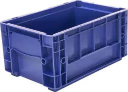 Евроконтейнер пластиковый R-KLT 3215, 297х198х147 мм, 5,3 л, синий