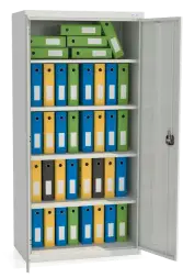 Шкаф архивный ШХА-900(50) 1850x910x500 мм Светло-серый