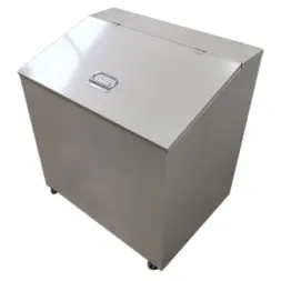 Ларь для белья ЛБ-2К 1000x500x650-800 мм Белый