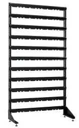 Стеллаж с пластиковыми ящиками 1801-0/0/10 Kombo