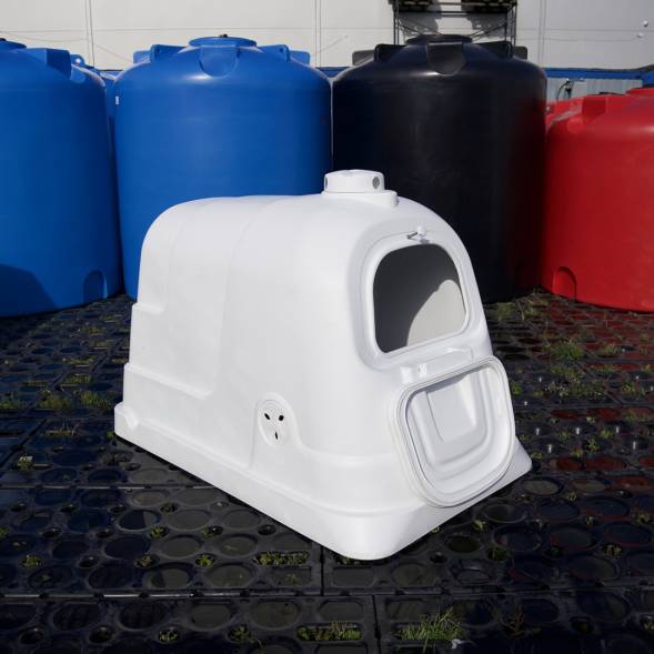 Домик для теленка индивидуальный светонепроницаемый