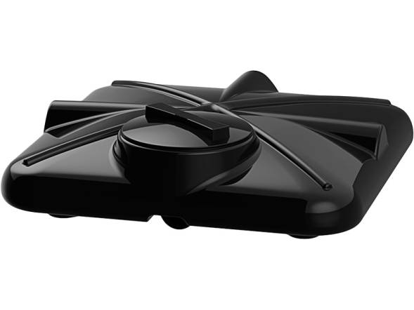 Бак пластиковый для летнего душа, 130 л, черный[Б-130(М)]