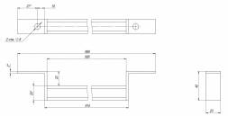 Опора душевого бака Rostok