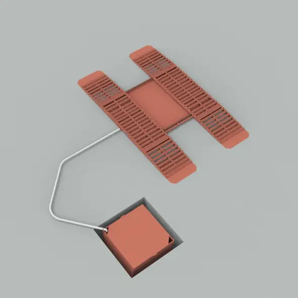 Эстакада разборная металлическая "Комфорт", 4м, грузоподъемность 70т, красная