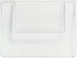 Перегородка фронтальная VP 1109 для полочных контейнеров SK 3109, 4109, 5109, 6109, прозрачный [VP 1109]