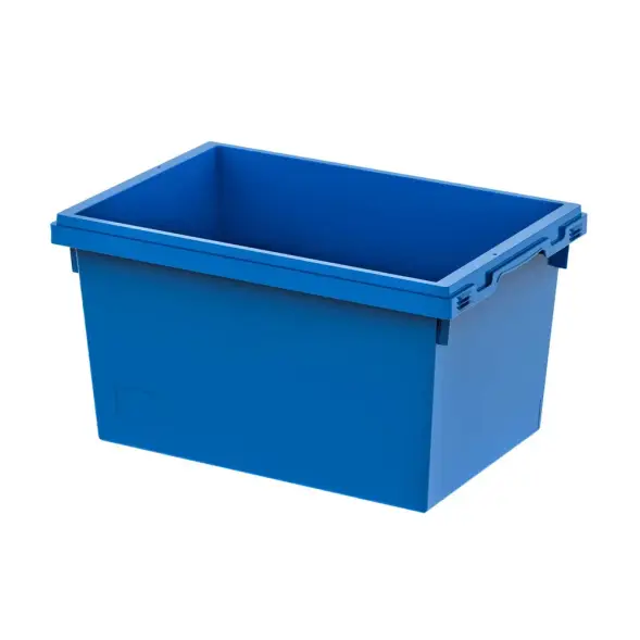 Контейнер пластиковый вкладываемый INSTORE, 600х400х325 мм, синий [KV 6432]