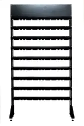 Стеллаж с пластиковыми ящиками 1801-0/0/8п G