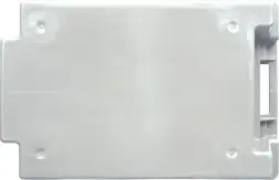 Ящик пластиковый сплошной с гладким дном, 600x400x200 мм, 35 л, белый [206 (1,7)]