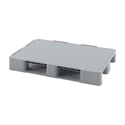 Универсальный сплошной пластиковый поддон 1200х800 на двух полозьях