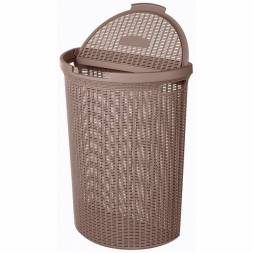 Корзина для белья Eco Style, 45л, коричневый