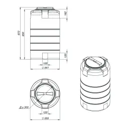 Емкость R T 200л