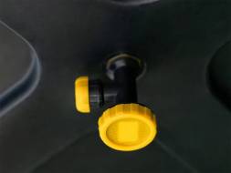 Бак пластиковый для летнего душа, 100 л, черный [Б-100]