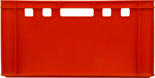 Ящик пластиковый сплошной Е3 (евроформат), 600x400x300 мм, 61 л, белый [210]