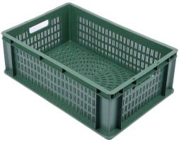 Пластиковый ящик 600х400х200 перфорированный