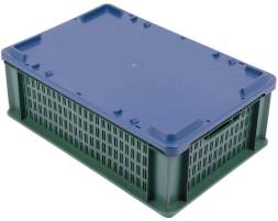 Пластиковый ящик 600х400х200 перфорированный