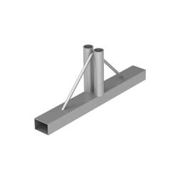 Опора съемная металлическая