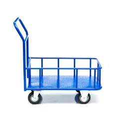 Тележка платформенная Стелла-техник КПБ-300-125-И, с бортом, 600х900мм