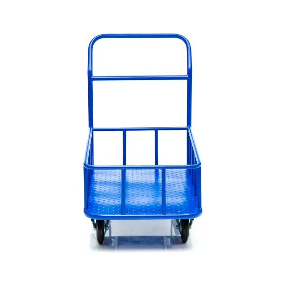 Тележка платформенная Стелла-техник КПБ-300-125-И, с бортом, 600х900мм