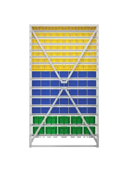 Стойка 1150х2020 Стелла-техник В1-07-05-02 односторонняя