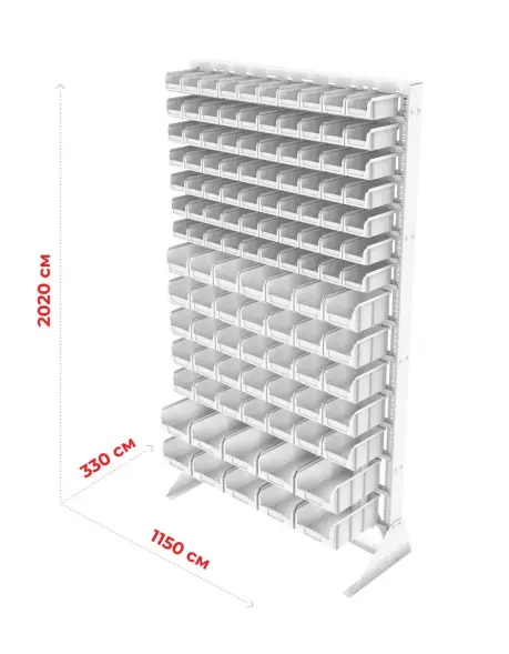 Стойка 1150х2020 Стелла-техник В1-07-05-02 односторонняя