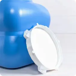 Фляга (бидон) пластиковая для пищевых продуктов Martika Гранде, 20 л, фиолетовый [С908ФИЛ]