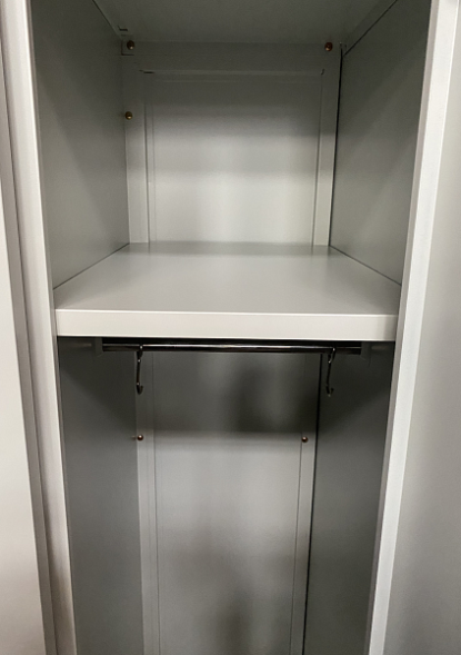 Шкаф металлический для одежды двухдверный 1850х520х500мм (2L-B1A-520) [ ER-00039086 ]