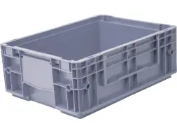 Евроконтейнер пластиковый RL-KLT 4147, 396х297х147 мм, 10,1 л, серый