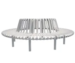 Скамейка стальная круглая «Вертикаль»