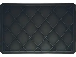 Ящик пластиковый сплошной, 600x400x140 мм, 27 л, серый [705.03.02 м]