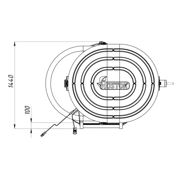 Станция биологической очистки Rostok Aero 2600 +