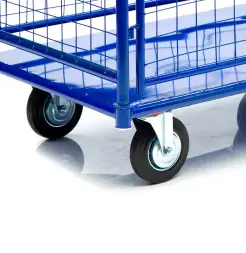 Тележка платформенная Стелла-техник КПО-300-С-125-И, с бортами, 600х1000мм